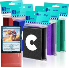 500ct Matte Card Sleeves, 5 Colors MTG 500 5 