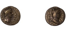 Roman Empire Coin Hemiassarion Trajan 98-117 A.D.