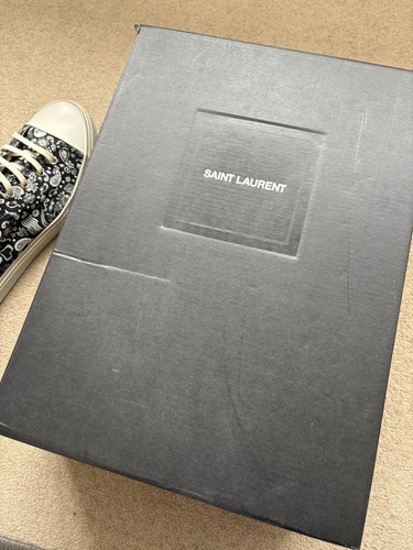 Zapatillas deportivas Saint Laurent Bedford calavera caña alta - UK9 - Daniel Craig - Imagen 15 de 18