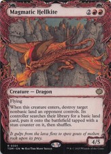 Magmatic Hellkite (Showcase) TDM Rare Regular #301 NM MTG