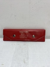 Starrett S167A Radius Gage Set w/Case