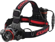 COAST® HL8R 800 Lumen Rechargeable PURE BEAM® Focusing LED 800 lm, Black 