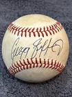 Gregg jefferies signed baseball autograph ball auto D