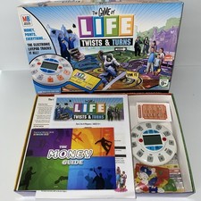 The Game of Life Twists & Turns Board Game w/ Electronic Lifepod Complete Works