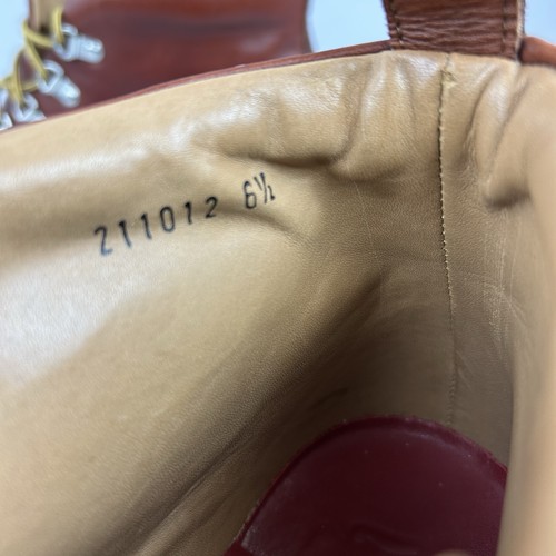 Botas para mujer Grenson Bobby de cuero marrón al tobillo excursionista senderismo caminar chukka UK6.5 - Imagen 11 de 14