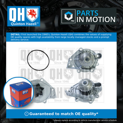 Water Pump fits ROVER 45 RT 1.4 00 to 05 14K4F Coolant QH Top Quality Guaranteed