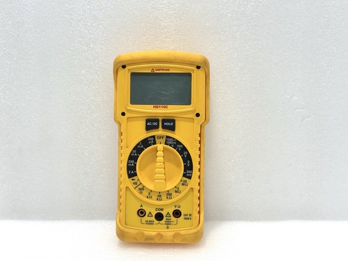 AMPROBE HD110C Heavy-Duty Digital Multimeter 2V/20V/200V 2MA/20MA/200MA - Picture 2 of 7