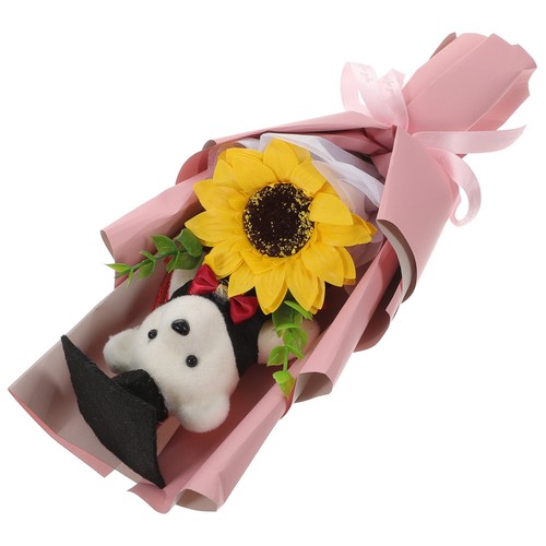 graduation flower bouquet decoration Graduation 2023 Bear Graduation Plush Bear - Photo 2/17
