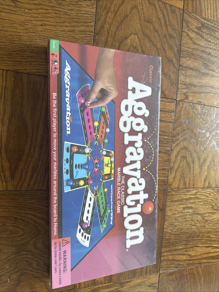 Juego de mesa Aggravation Classic Marble Race de Hasbro precintado nuevo Foto 3 de 4