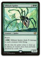 Silklash Spider #214 (NM) Commander 2014 C14 Magic MTG
