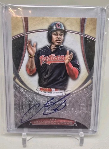 Francisco Lindor 2017 Topps Five Star #FSA-FL Clean Auto - Picture 1 of 3