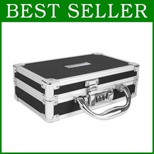 Portable Medication Lock Box - Pack of 3, Black