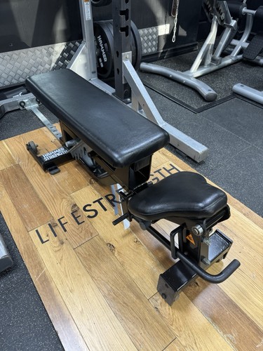 HAMMER STRENGTH HD ELITE ADJUSTABLE BENCH HDLADJ DOCK N LOCK RARE USA GYM KIT UK - Picture 13 of 21