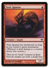 Toxic Iguanar #72 (NM) Conflux CON Magic MTG