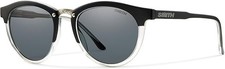 Smith Optics Questa -Matte Black Crystal Sunglasses-Polarized Grey-NEW-Free Ship