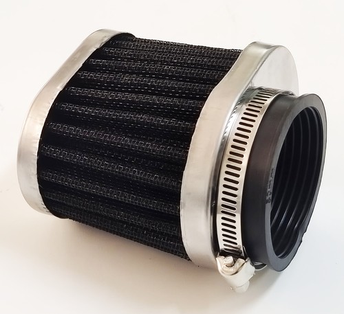 2inch 51mm Intake High Flow Cone Motorcycle Air Filter Metal Kits Universal 2PCS - Bild 20 von 24
