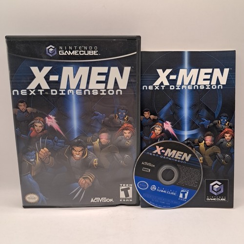 X-Men: Next Dimension (Nintendo GameCube, 2002) CIB Complete w/ Manual TESTED
