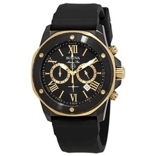 Bulova Marine Star Chronograph Black Dial Men's Watch 98B278