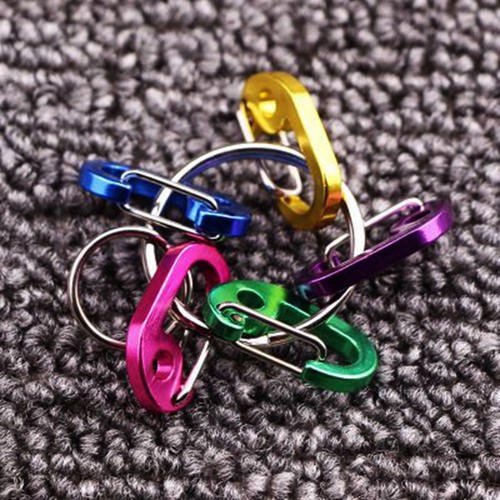Water Bottle Hanging Snap Hook D-Type Buckle Backpack Buckles Outdoor Carabiner - Picture 6 of 12