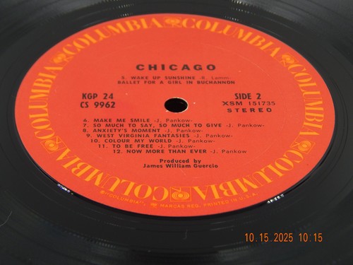 Chicago Transit Authority II Gatefold 2LPs Stereo w/Poster Columbia Record KGP24 - Picture 16 of 24