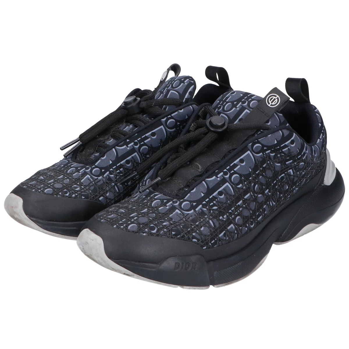 Baskets Dior B24 noir marine oblique chaussures 41 noir marine homme s