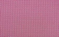 BALLARD DESIGN DANDIE PINK InsideOut GEO WOVEN FURNITURE FABRIC 1.5 YARDS 57"W