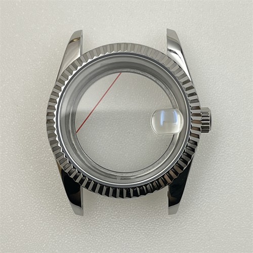 36mm Sapphire Glass Diamond Watch Case Strap For NH35A/NH36/4R35A/4R36A Movement - Picture 12 of 26