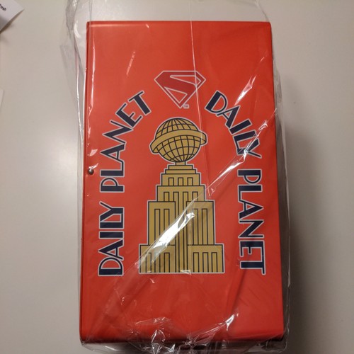 Superman movie AMC popcorn tin bucket daily planet newspaper box - Bild 2 von 2