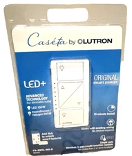 Lutron Caseta Smart Dimmer Switch (PD-6WCL-WH-R). NIB. FAST SHIPPING