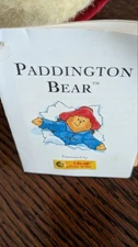 Used Steiff Paddington Bear 2003 Doll Toy Plush 50th badge H 25cm (9.8in)