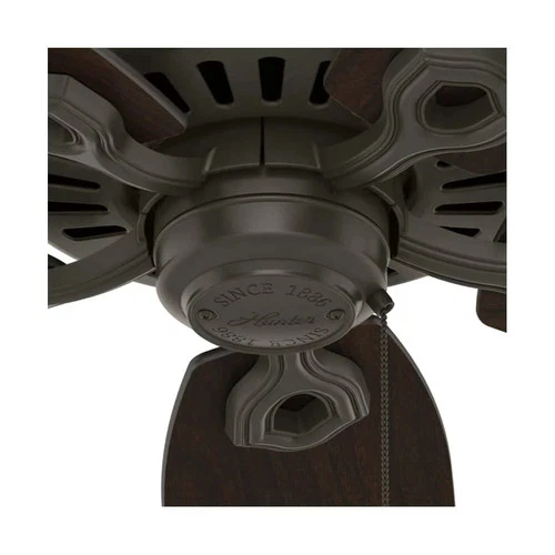 Hunter Fan Builder Elite Ceiling Fan 52In New Bronze Stained Oak - Picture 4 of 8