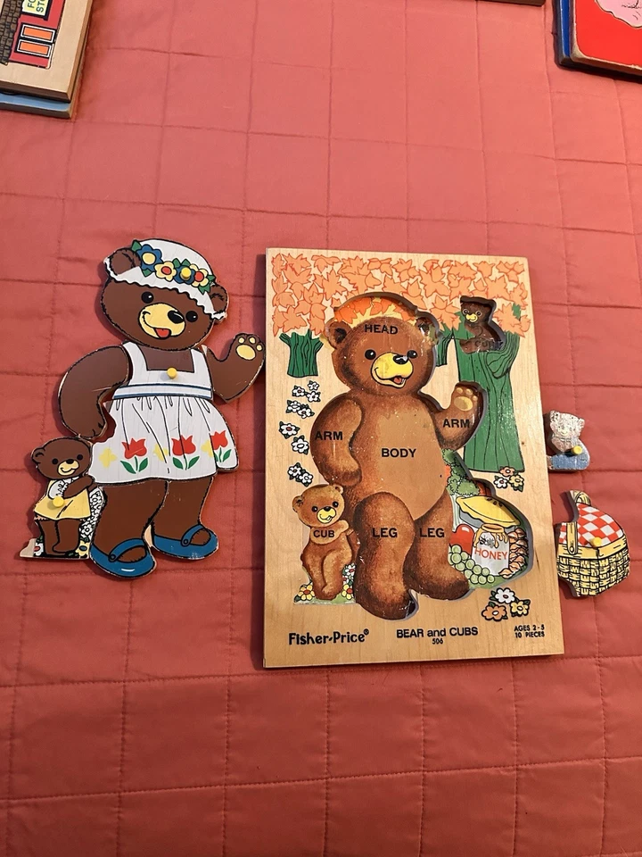 Vintage Puzzles Playskool Fisher-Price Connor Toys - Image 4 of 4