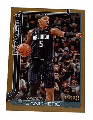 Topps 2025 Flagship - Paolo Banchero Orlando Magic #87 179/2025