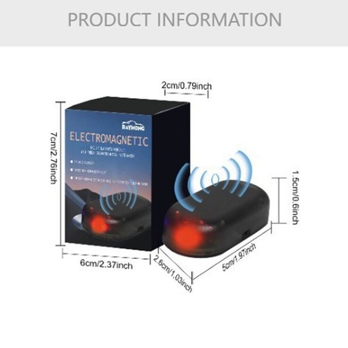2 Stück Auto Fenster Glas Frostschutz Gerät Elektromagnetische Molekulare Störungen - Bild 4 von 15