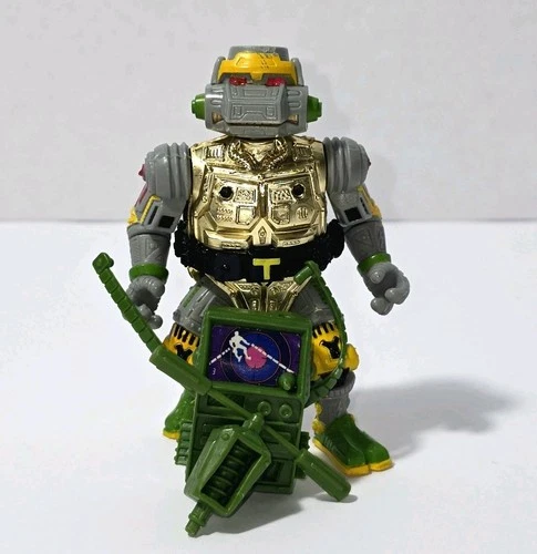 VTG 1989 Playmates Teenage Mutant Ninja Turtles TMNT Metalhead Figure No Radar
