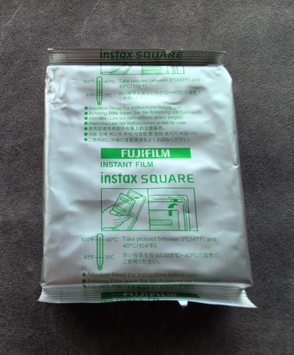 FUJIFILM INSTAX SQUARE Link Sofortbilddrucker Midnight Green +1er Pack Film (10) - Bild 9 von 13