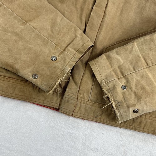 Vintage 90s Distressed Walls Cropped Detroit Jacket Snap Button Mens XL 25x24 - Bild 4 von 16