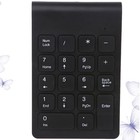 Mini clavier Clavier numérique alimenté par USB Clavier numérique pratique pour