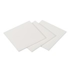 Alumina Ceramic Sheet Square Cooling Pad Insulating 3pcs 50x50x1.5mm