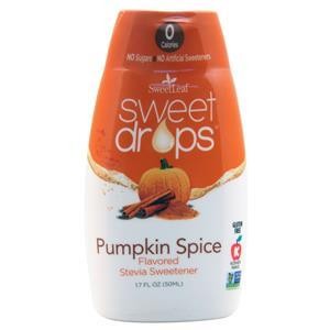 Подсластитель Sweetleaf Sweet Drops со вкусом стевии и тыквенной приправы 17 жидких унции 2190₽