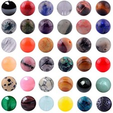 Natural Stone Beads 100pcs Round Genuine Real Stone Beading Loose Gems