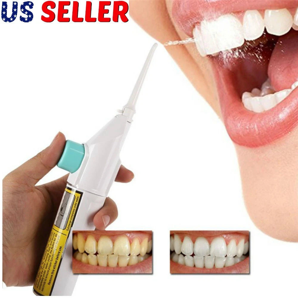 Dental Air Power Flosser - Oral Water Jet Seen on TV Braces Tooth Pick