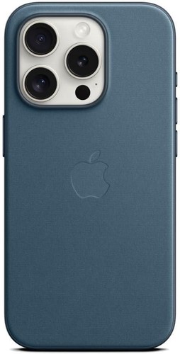 Original / Offiziell Apple IPHONE 15 Pro Finewoven Hülle / Bezug - Pacific Blau - Bild 1 von 9