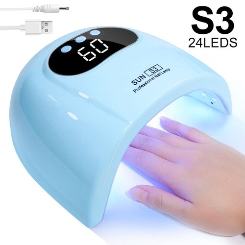 LAMPADA FORNETTO UNGHIE UV LED 88W PROFESSIONALE RICOSTRUZIONE GEL SEMIPERMANENT - Foto 5 di 9