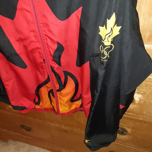 Vintage Champion Olympic Jacke Herren XL Atlanta 1996 Team Canada Windbreaker - Bild 5 von 8