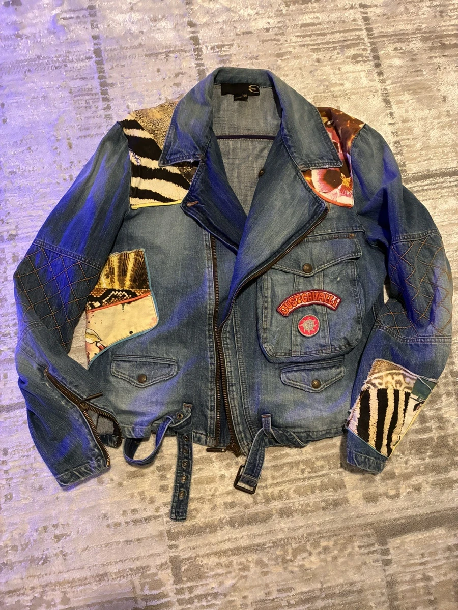 Just Cavalli Denim Coats, Jackets & Vests for Men for Sale | Shop