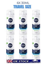 Nivea Men Sensitive Mini Shaving Gel 30ml  - Pack Of 6 | Travel Size 105.50 per litre