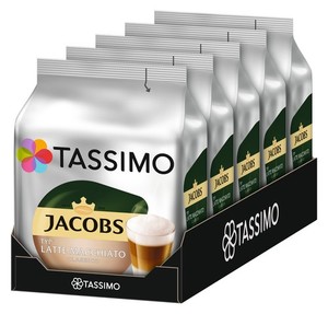 TASSIMO Kapseln Jacobs Typ Latte Macchiato Classico Tassimo T-Discs 40 Getränke