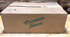 Princess House Heritage Hurricane Candle Holders Set of 2 #428 USA New in Box