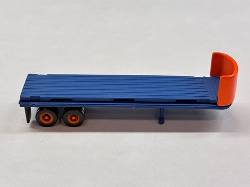 CMW Mini-Metals Semi Truck Flatbed Trailer Roadway Express, Inc. N-Scale - Picture 2 of 6